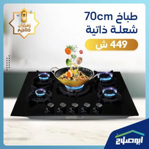 طباخ غاز شعلة ذاتية